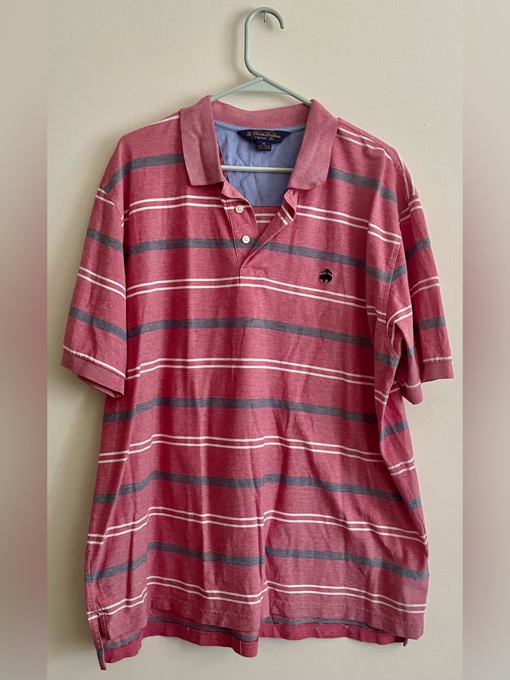 🍓 Brooks Brothers Original Fit Striped Polo 🍓